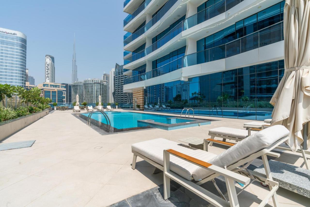 Exclusive Globalstay Apartments In Business Bay Free Parking & More! Dubai Bagian luar foto