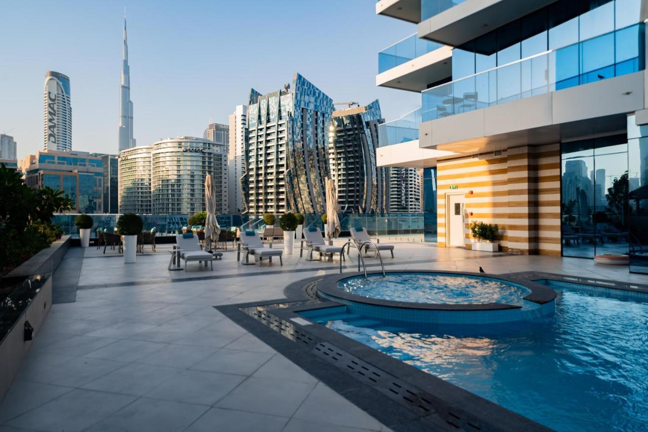 Exclusive Globalstay Apartments In Business Bay Free Parking & More! Dubai Bagian luar foto