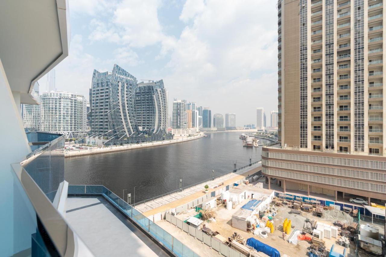 Exclusive Globalstay Apartments In Business Bay Free Parking & More! Dubai Bagian luar foto